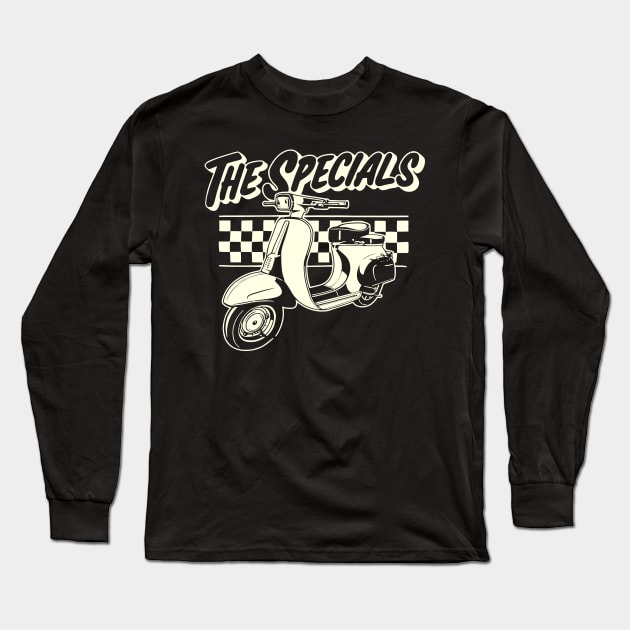 The Specials Band Enjoy Popular With Many Songs Retro The Specials Mods Scooter Funny Gift Long Sleeve T-Shirt by morningmarcel